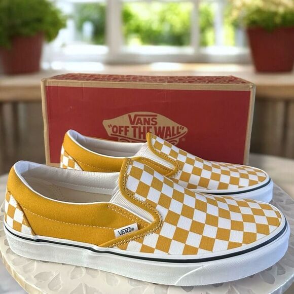 Vans Slip-On Color Theory Checkerboard Men’s 10 Women’s 12 NIB Skate Shoes - Picture 3 of 11